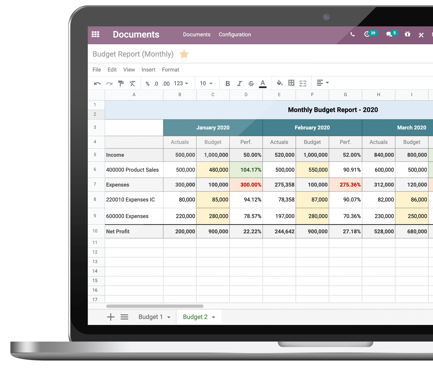 Odoo • Text and Image